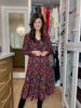 Flourish Floral Midi Dress