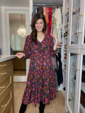 Flourish Floral Midi Dress