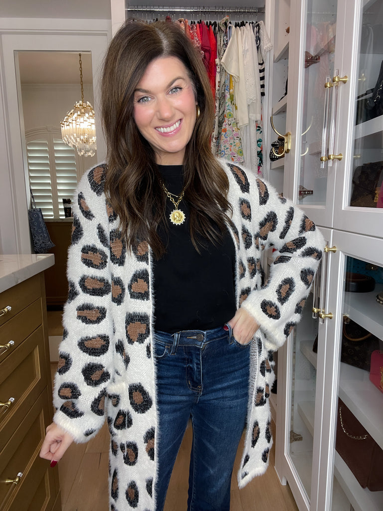 Timeless Spots Leopard Cardigan