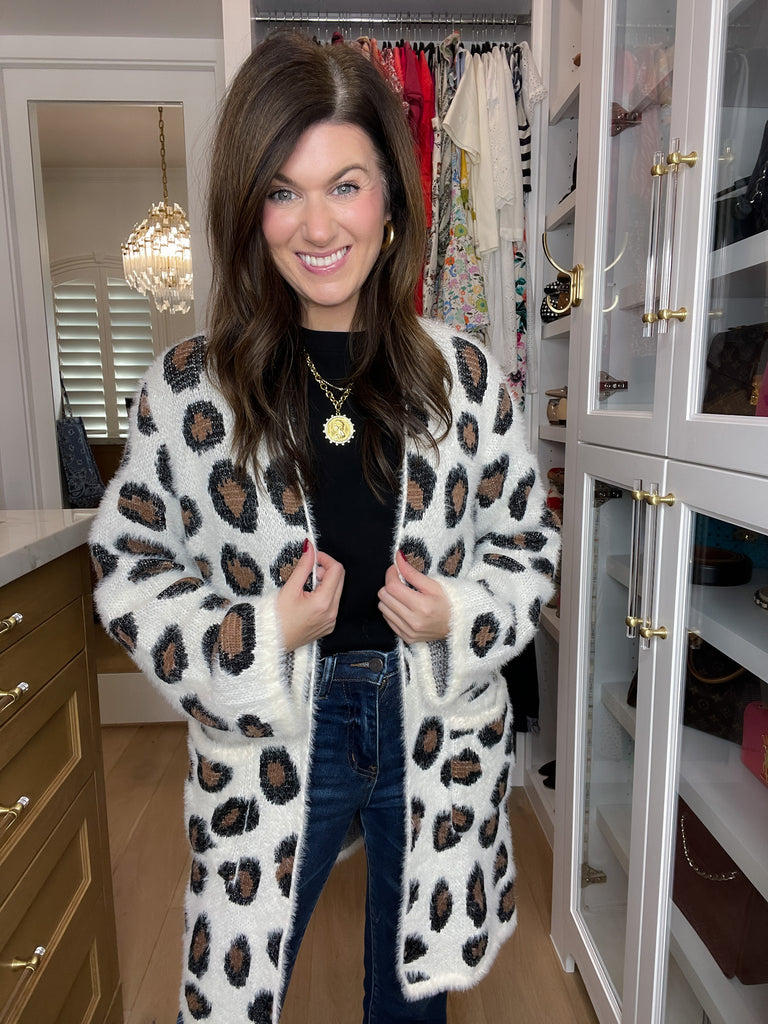 Timeless Spots Leopard Cardigan