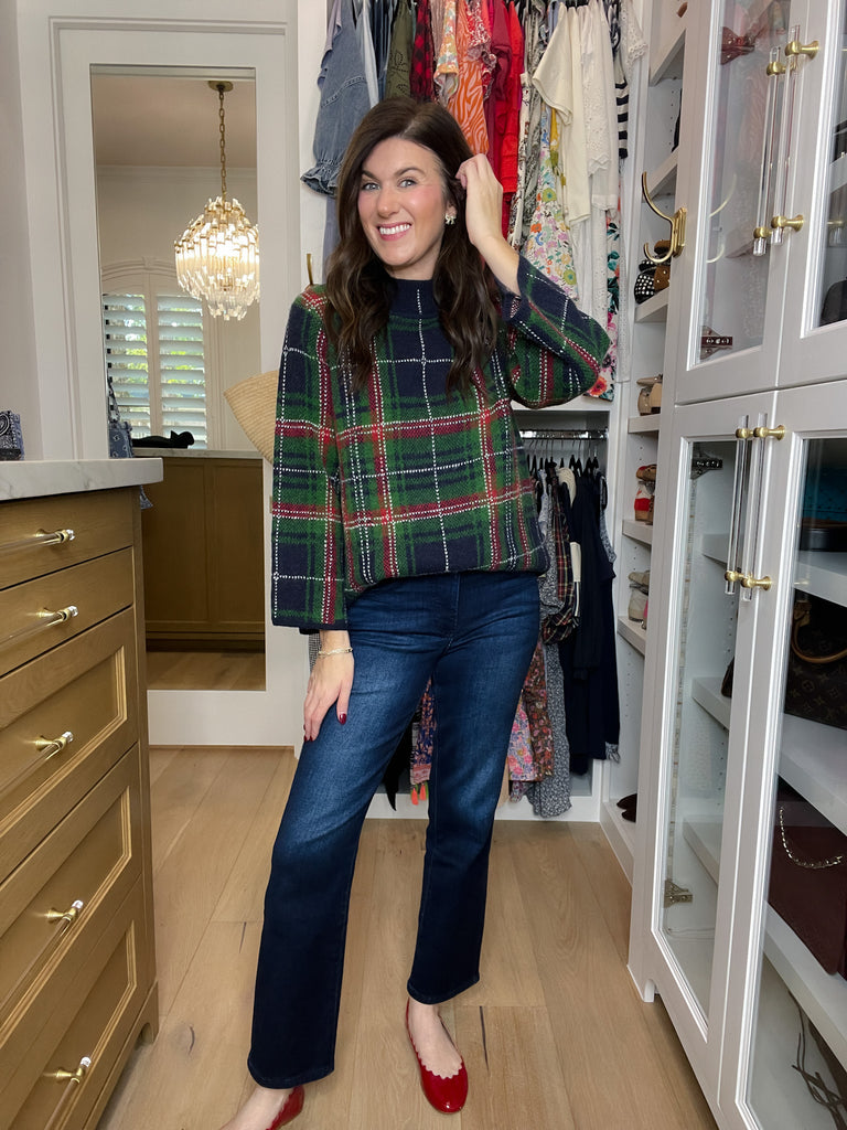 Risen Hadley Tummy Control Mid Rise Jeans