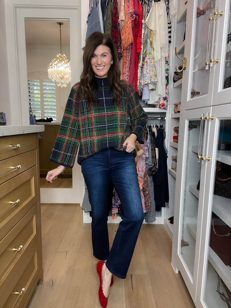 Risen Hadley Tummy Control Mid Rise Jeans