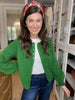 Simple Grace Cardigan in Forest Green
