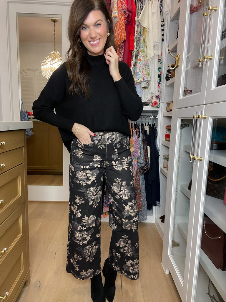 Wildflower Way Jeans in Black