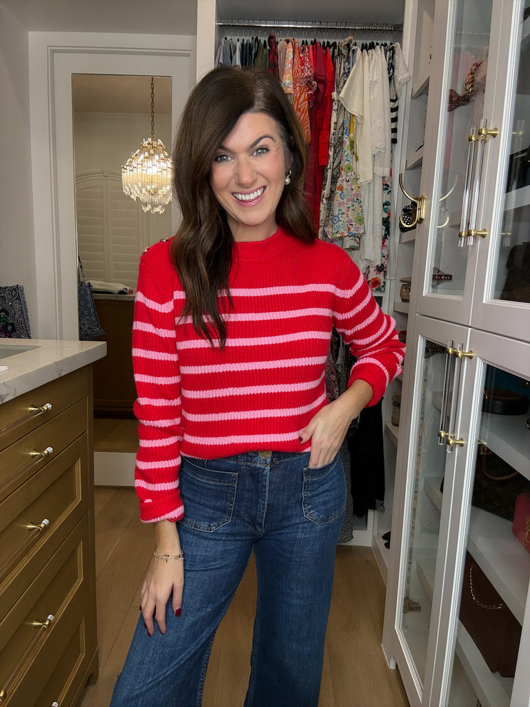 THML Sugar Rush Striped Sweater