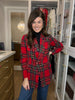 London Lane Plaid Blazer