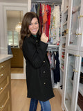 The Avenue Edit Coat in Black
