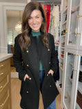 The Avenue Edit Coat in Black
