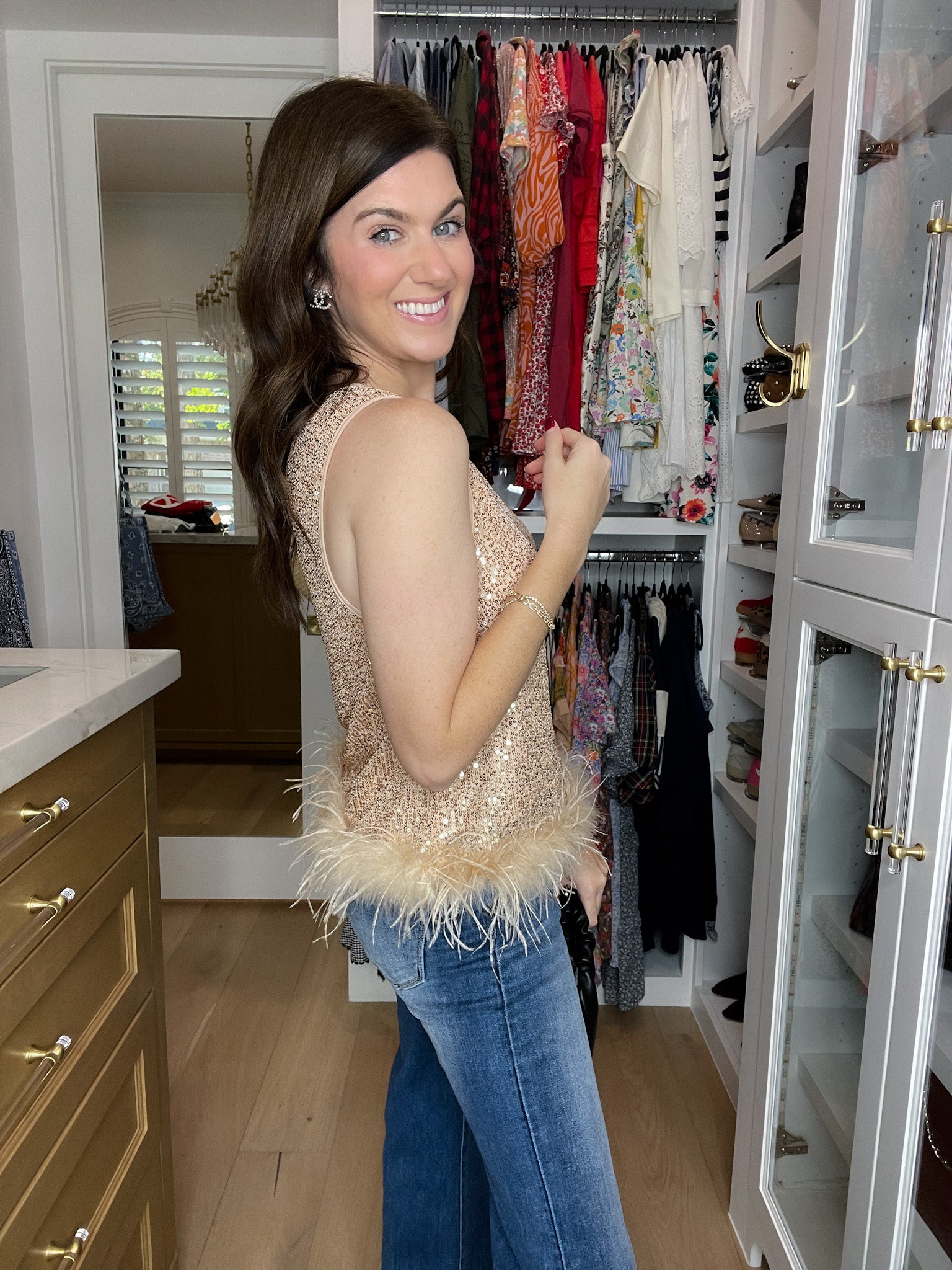 Razzle Dazzle Sequin Tank