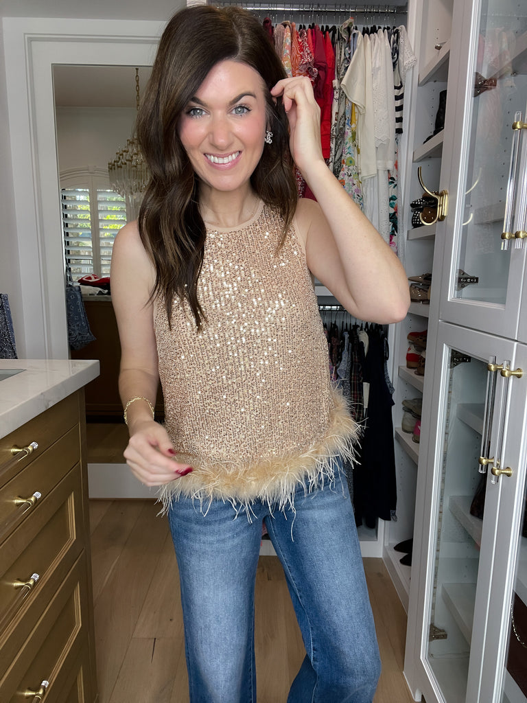 Razzle Dazzle Sequin Tank