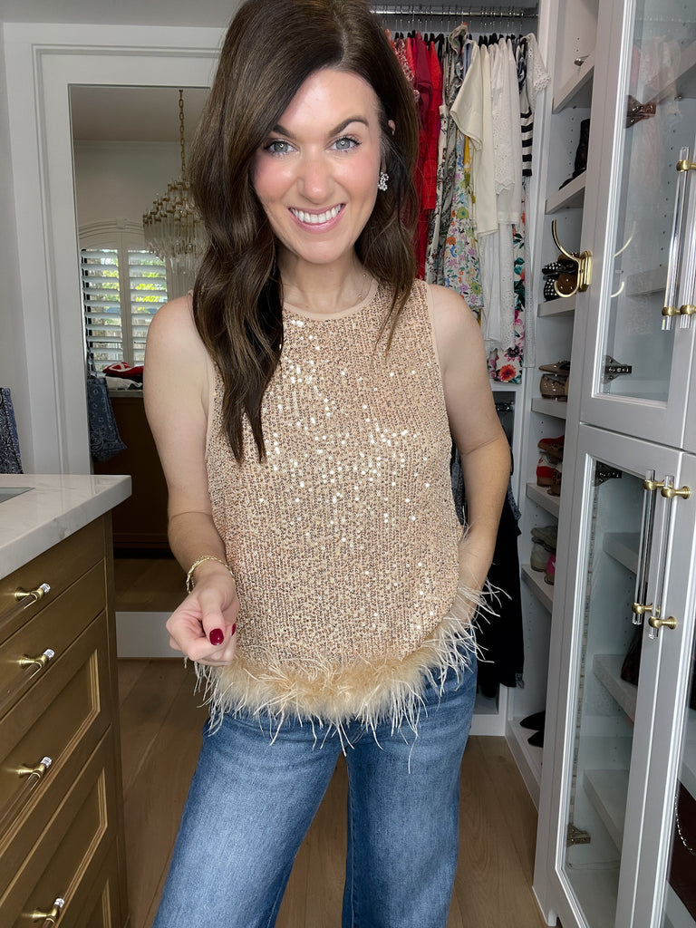 Razzle Dazzle Sequin Tank