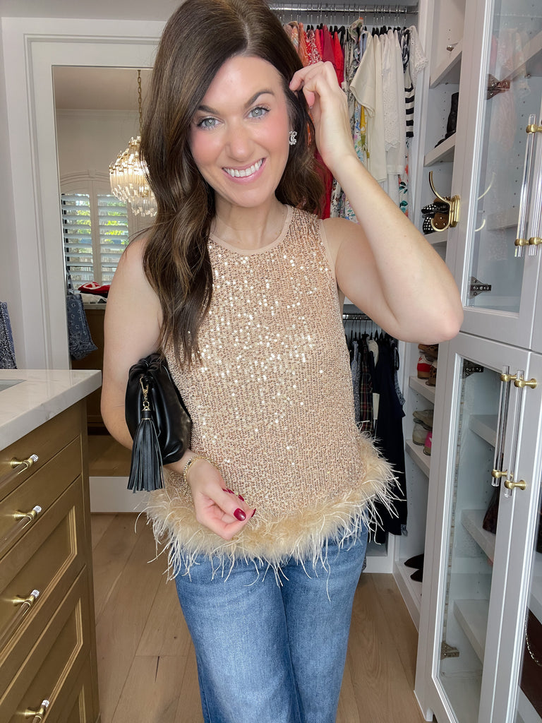 Razzle Dazzle Sequin Tank
