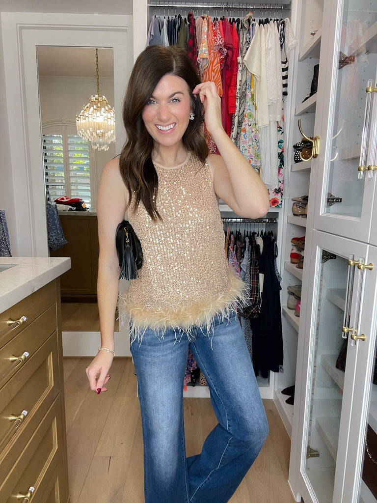 Razzle Dazzle Sequin Tank