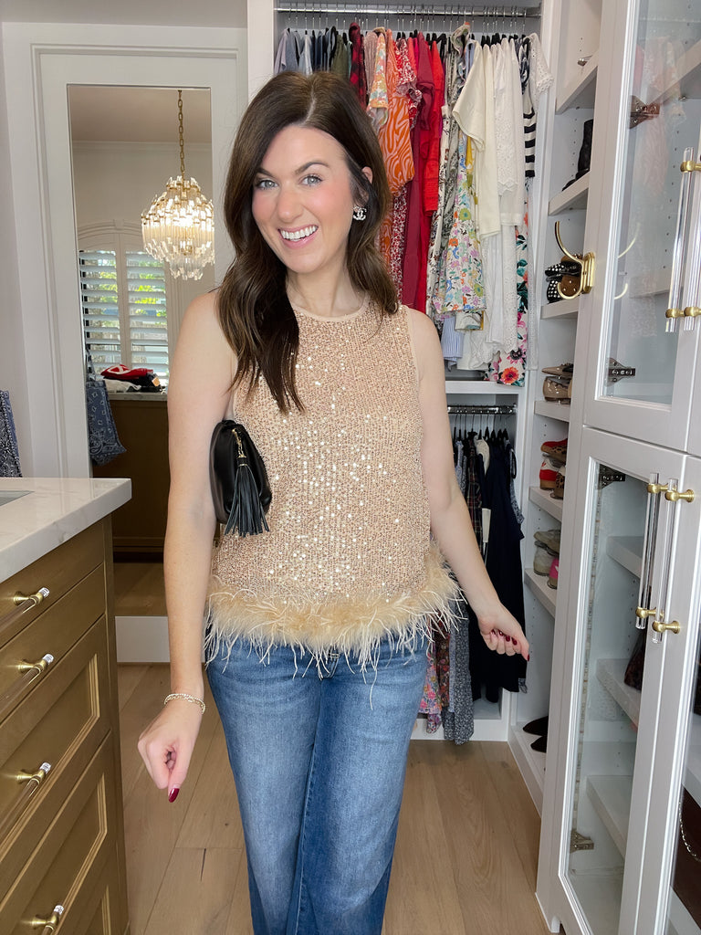 Razzle Dazzle Sequin Tank