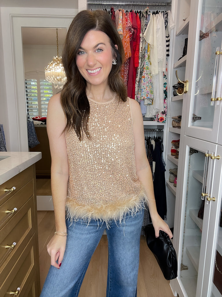 Razzle Dazzle Sequin Tank