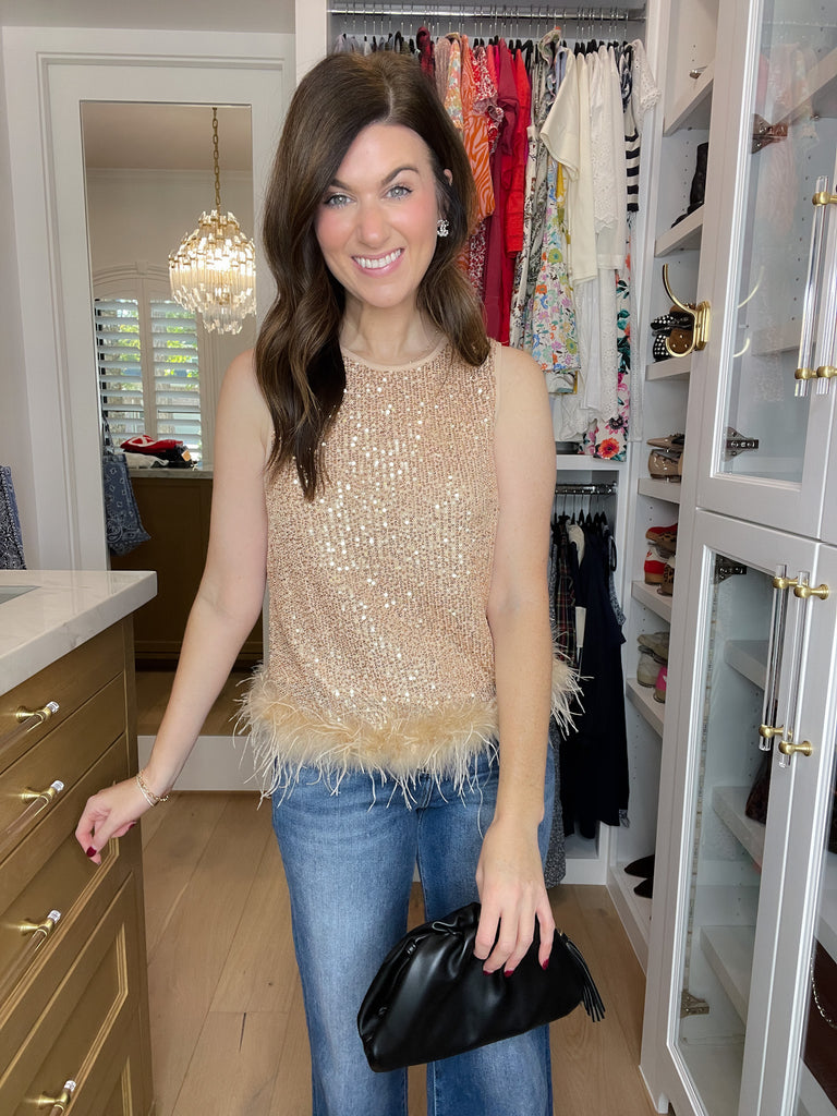 Razzle Dazzle Sequin Tank