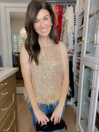 Razzle Dazzle Sequin Tank