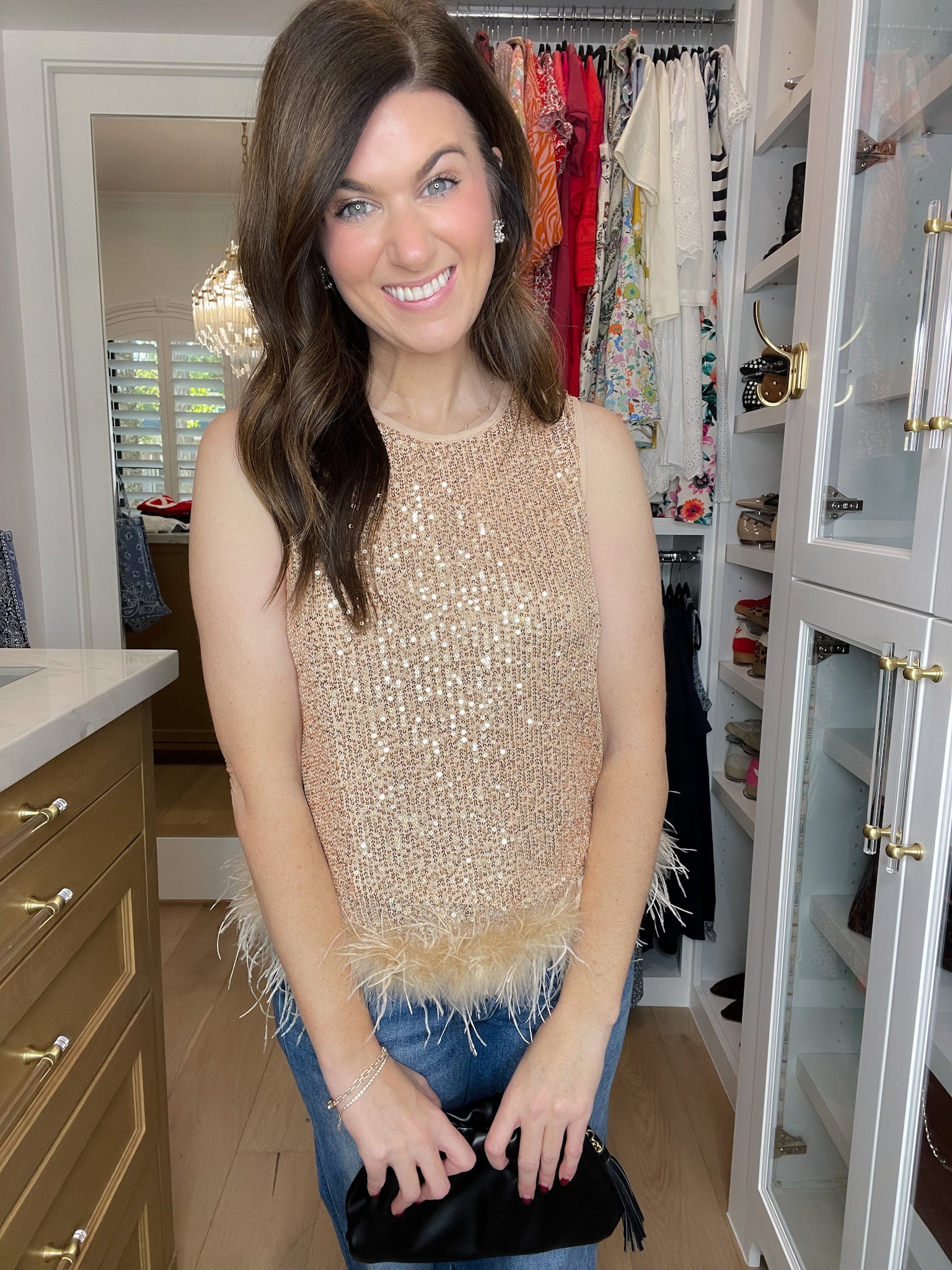 Razzle Dazzle Sequin Tank