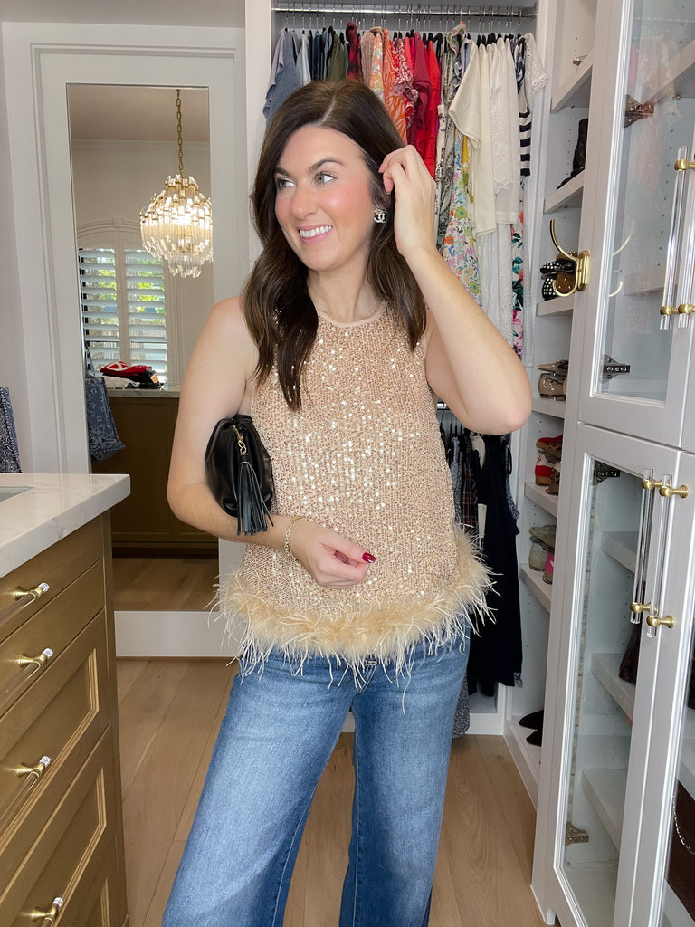 Razzle Dazzle Sequin Tank