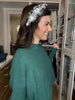 Black and White Gingham Headband *Final Sale*