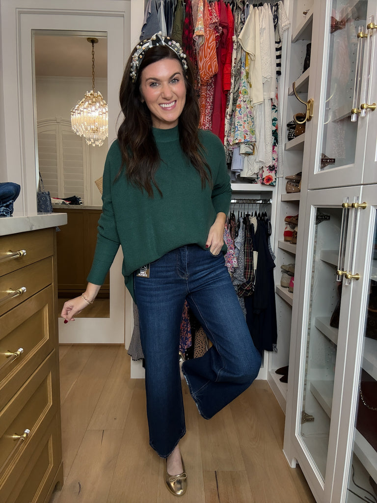 Risen Clean Slate Tummy Control High Rise Cropped Jeans