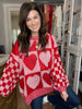 Heart Oversized Sweater