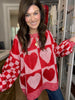 Heart Oversized Sweater