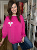 Be Love Sweatshirt in Hot Pink