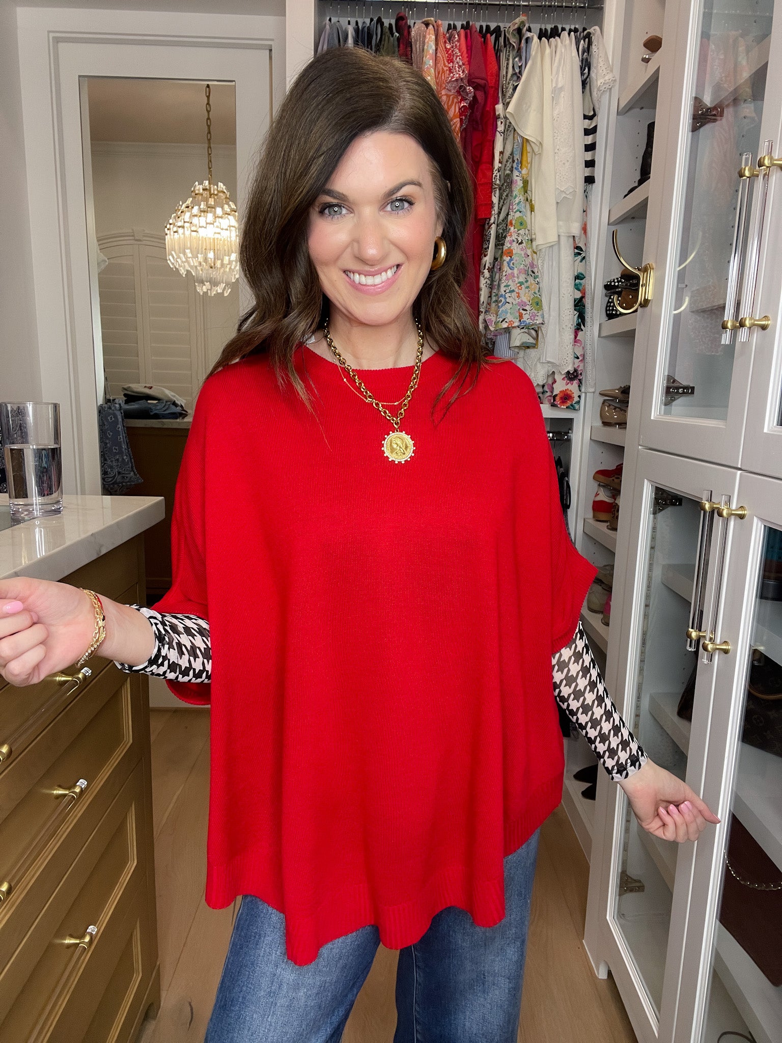 Everyday Elevated Sweater in Red