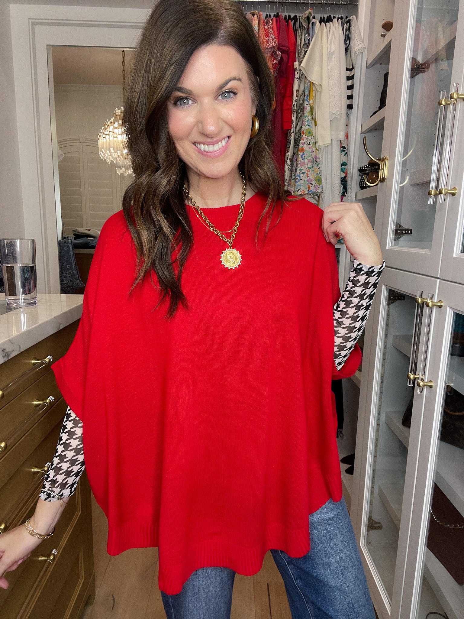 Everyday Elevated Sweater in Red