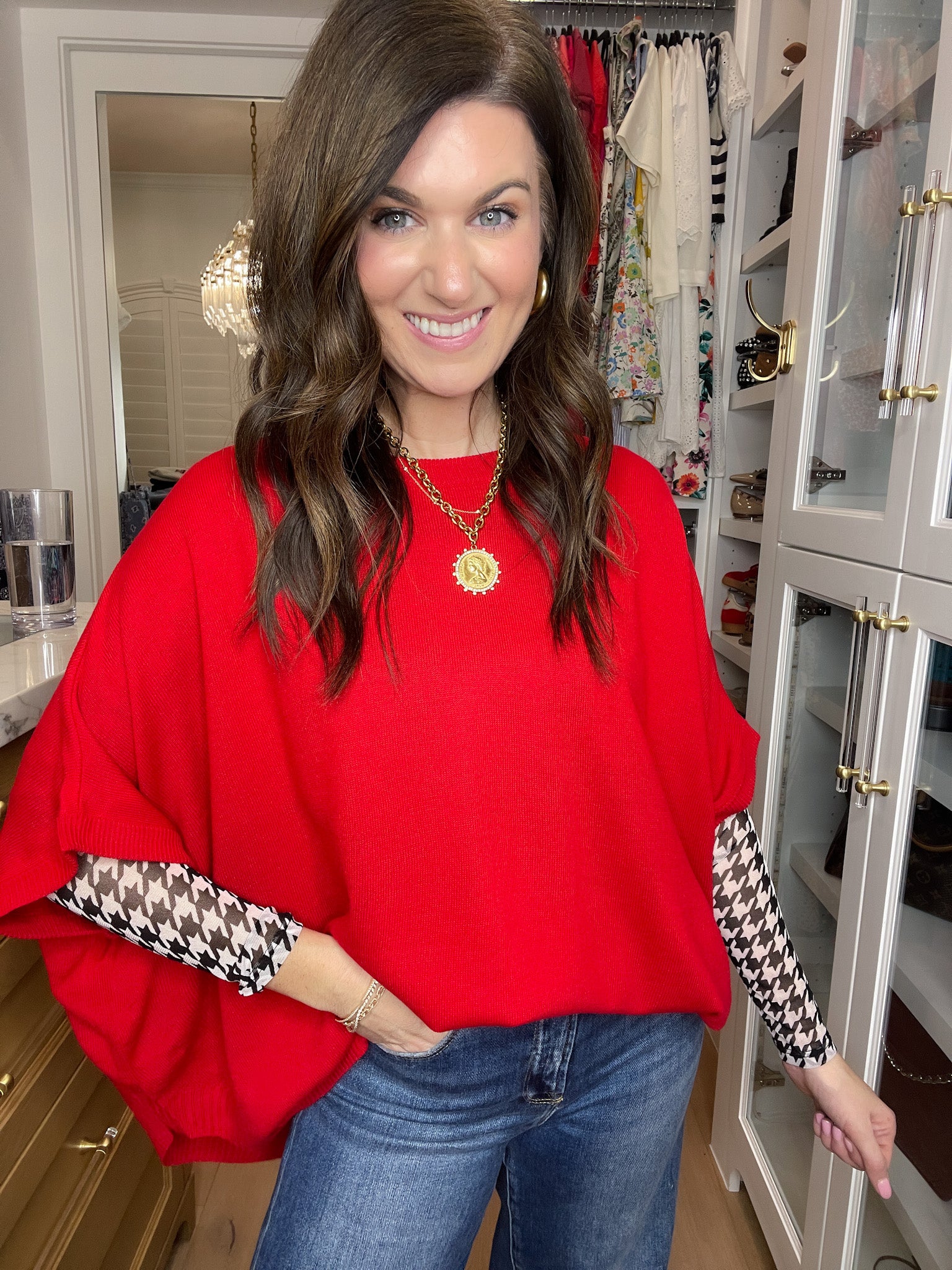 Everyday Elevated Sweater in Red