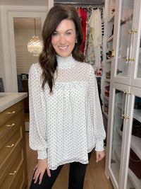 Graceful Moment Smocked Top