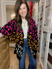 Main Character Leopard Cardigan