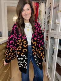 Main Character Leopard Cardigan