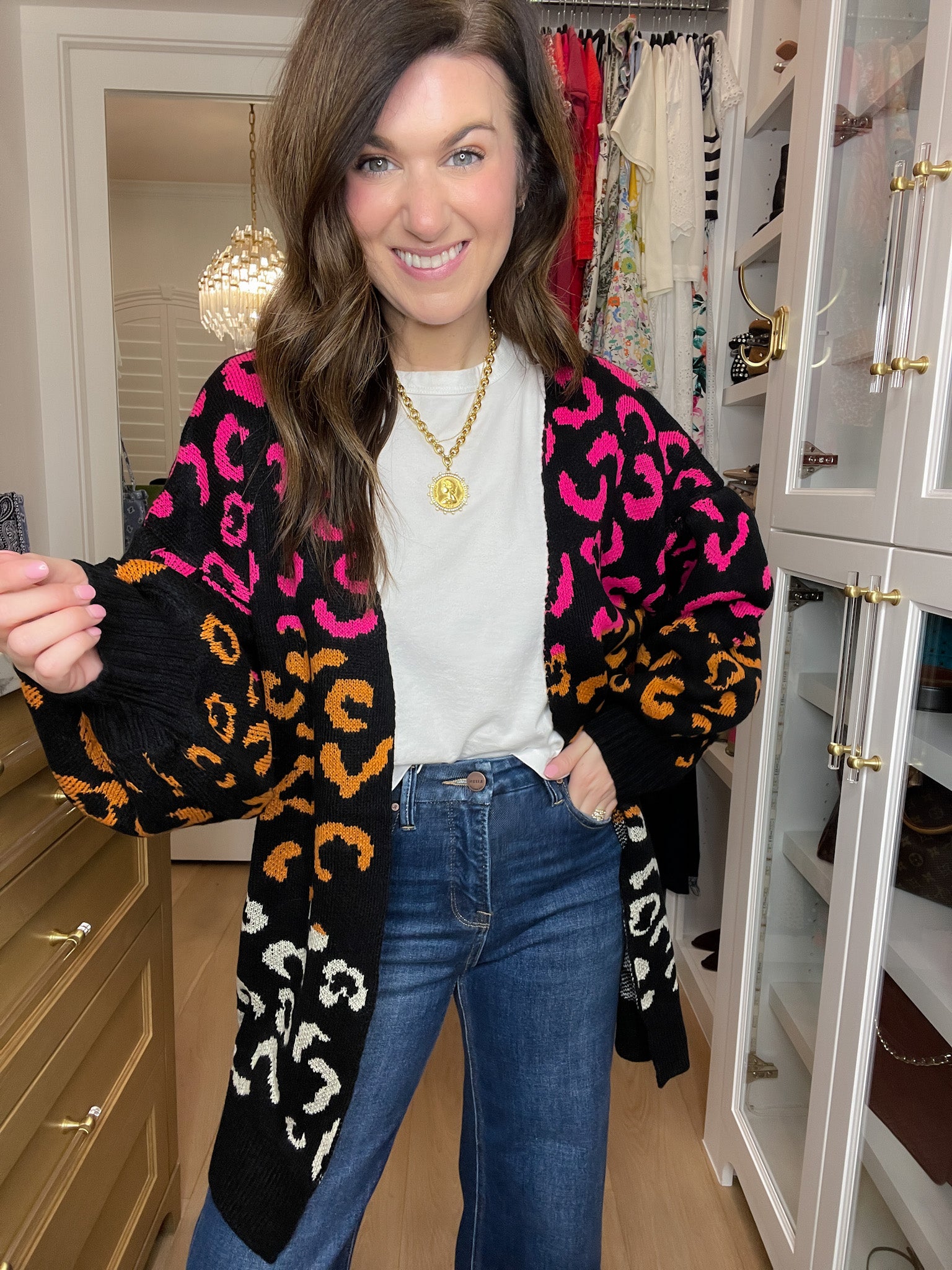 Main Character Leopard Cardigan