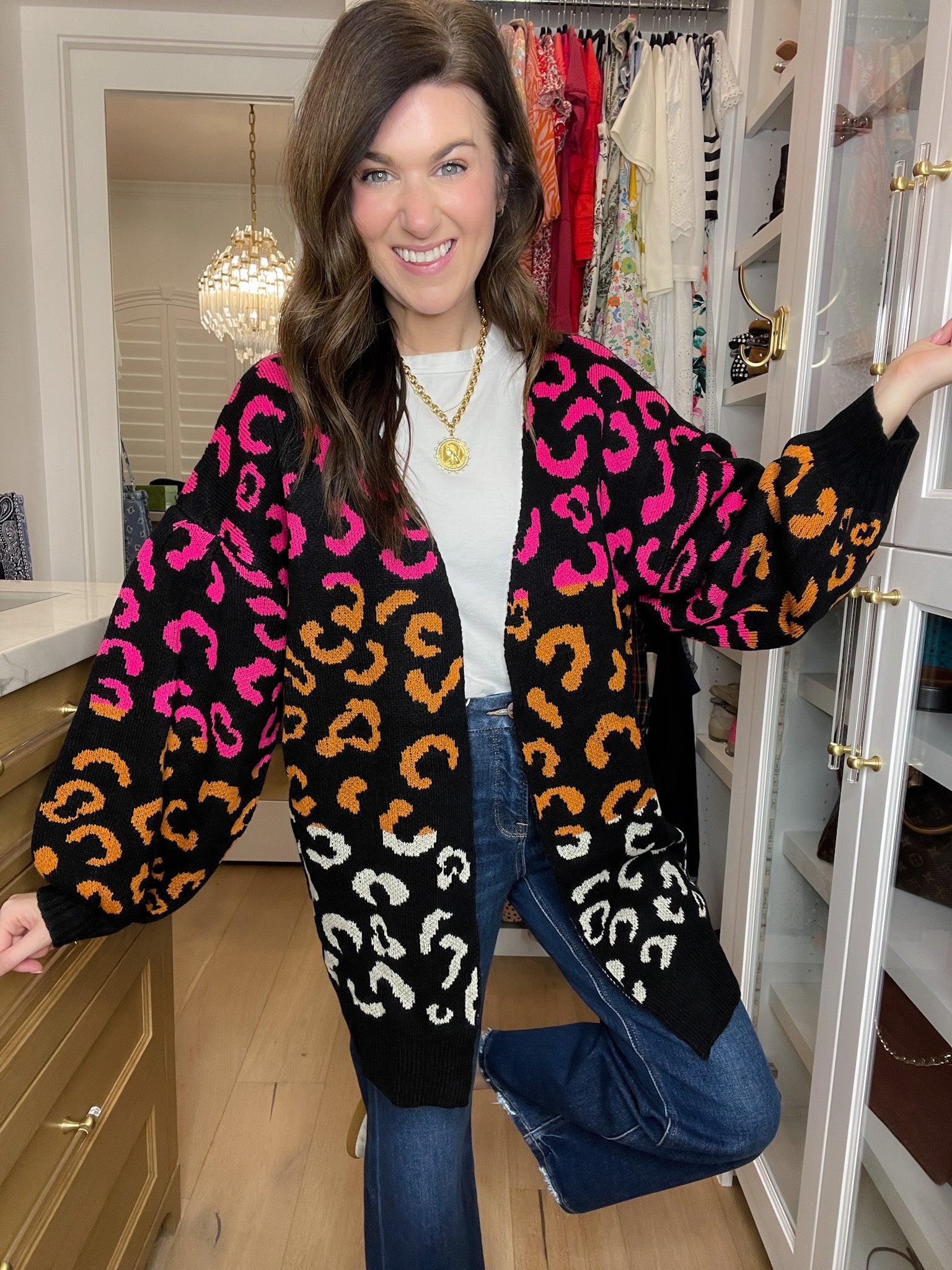 Main Character Leopard Cardigan