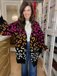 Main Character Leopard Cardigan