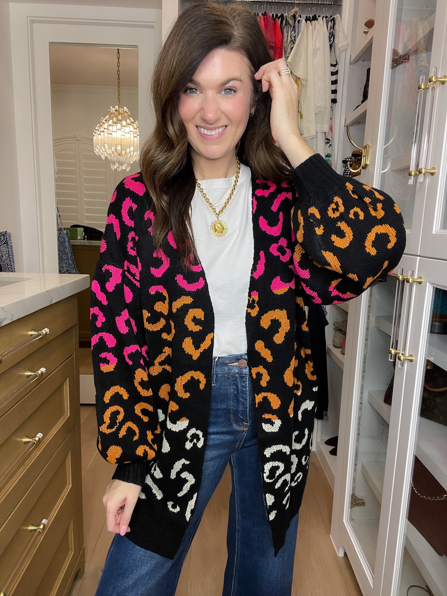 Main Character Leopard Cardigan