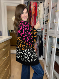 Main Character Leopard Cardigan
