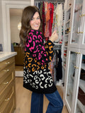 Main Character Leopard Cardigan