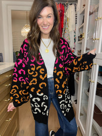 Main Character Leopard Cardigan