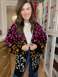 Main Character Leopard Cardigan
