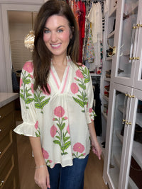 Fresh Pick Top in Cream