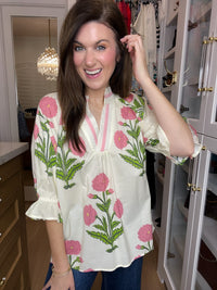 Fresh Pick Top in Cream