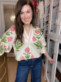 Fresh Pick Top in Cream