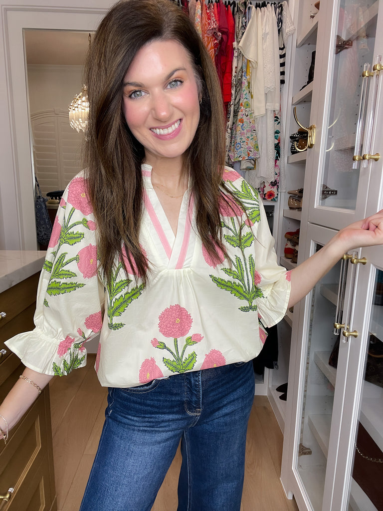 Fresh Pick Top in Cream