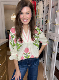 Fresh Pick Top in Cream