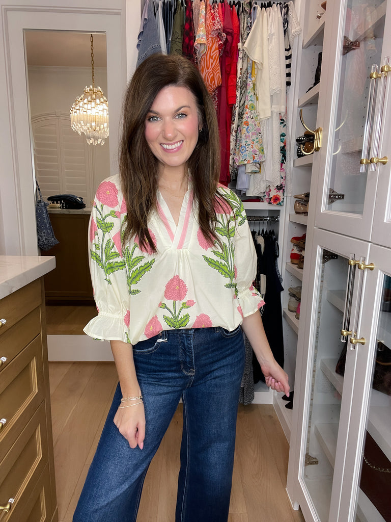 Fresh Pick Top in Cream