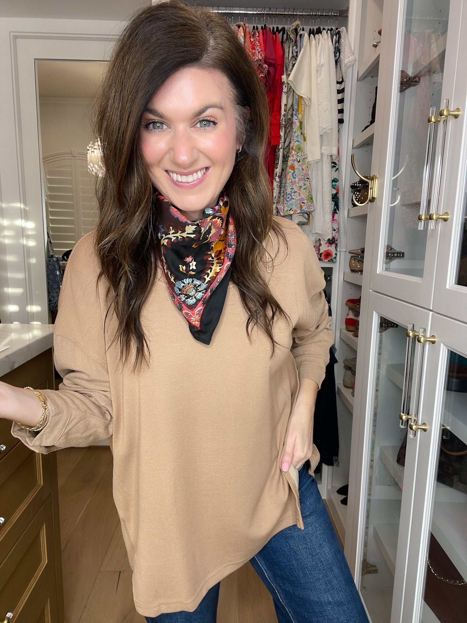 Mocha Moment Top