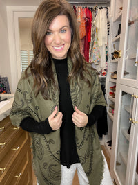 Bandana Scarf in Khaki Green *Final Sale*